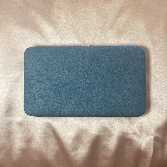 4/$50 Brand New Blue Clutch Wallet - Picture 2 of 7
